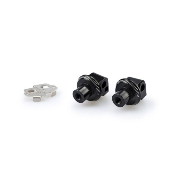 Puig Pillion Footpeg Adaptors Black